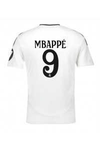 Real Madrid Kylian Mbappe #9 Voetbaltruitje Thuis tenue 2024-25 Korte Mouw